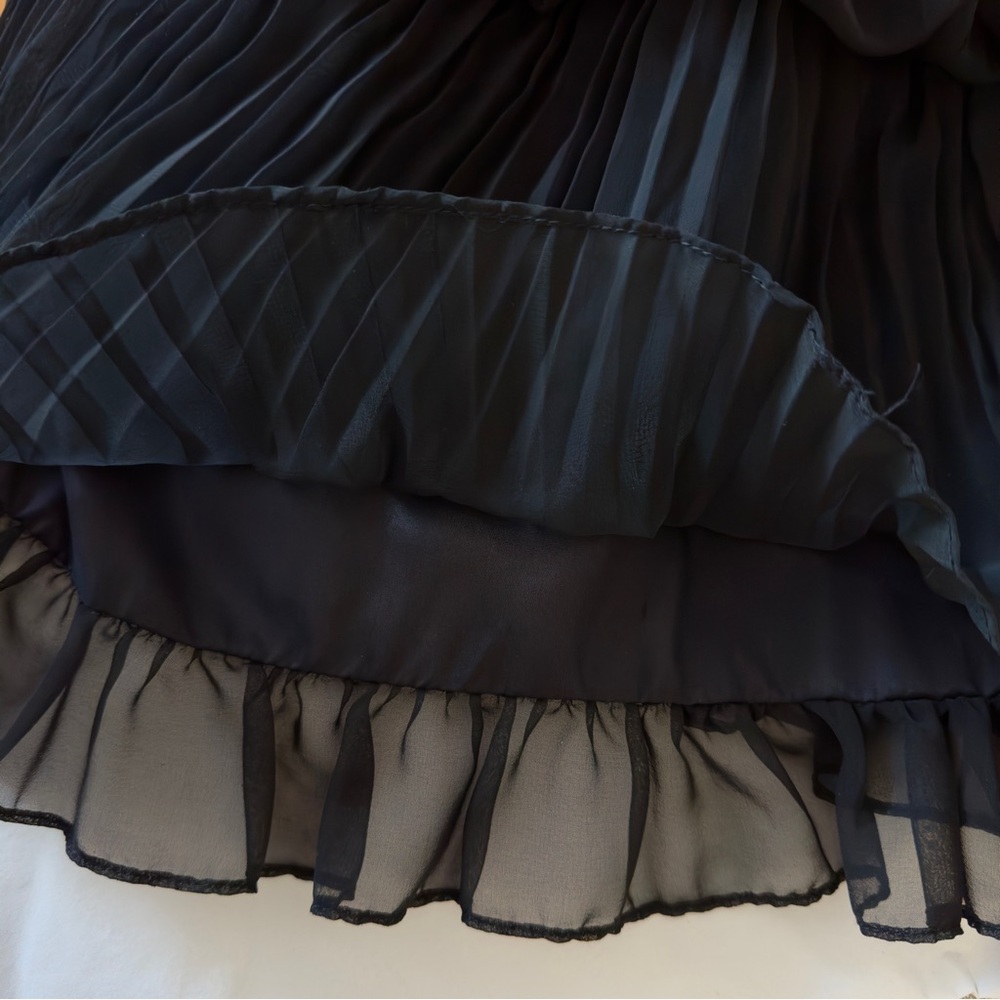 vintage 70s pleated bubble dress New Leaf by Samir size S/XS - Picture 8 of 16